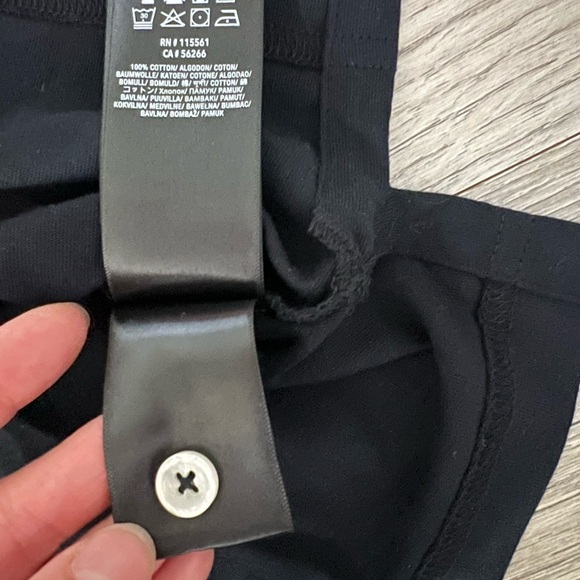 7 For All Mankind Midnight Polo Shirt - Picture 8 of 9